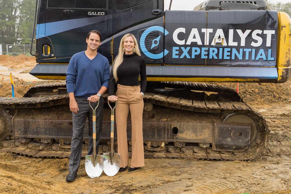Catalyst Experiential CEO Thaddeus Bartkowski and VP Development Amanda Toton